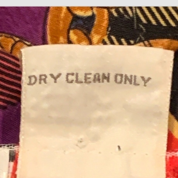 VTG R&K Originals Sz 8 Button Shirt & Vest Top Retro Patchwork Print #245D - Picture 7 of 7